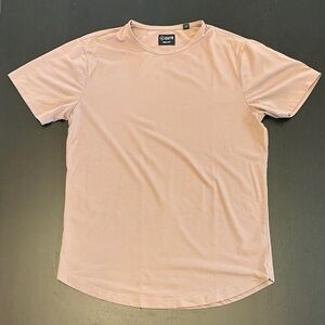 Cuts Curved Hem Men’s L T Shirt